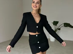 Costum sacou + fusta Stacy